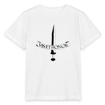 vis et honor2 - Stanley/Stella MINI CREATOR Kids’ T-Shirt - white - Front - Maike (125cm)