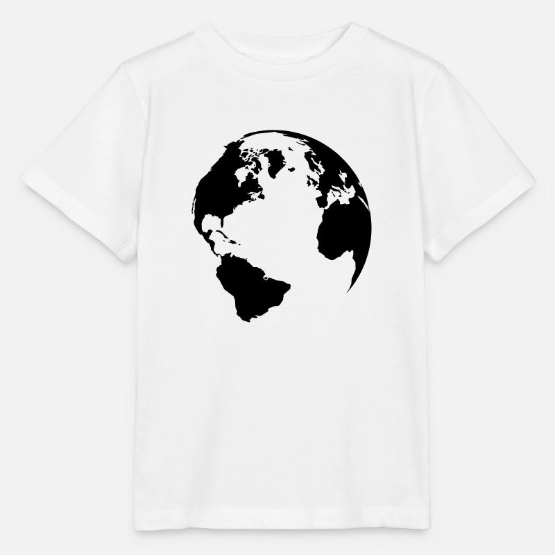 world - Stanley/Stella Kinder T-Shirt MINI CREATOR  - Weiß