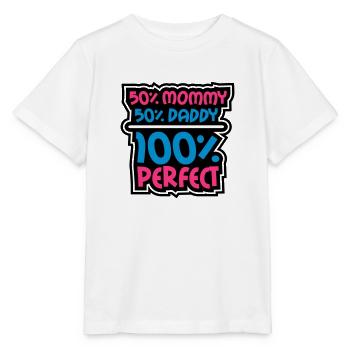 100 Procent Perfect - T-shirt bio MINI CREATOR Stanley/Stella Enfant - blanc - Devant - Maike (125cm)