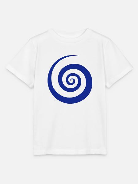 Spiral Pattern - Stanley/Stella Kinder T-Shirt MINI CREATOR - Weiß