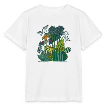 Rousseau's jungle - Stanley/Stella MINI CREATOR Kids’ T-Shirt - white - Front - Maike (125cm)
