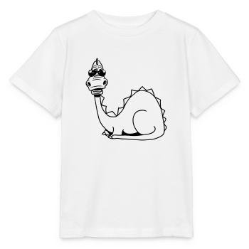 Lunettes de soleil Dragon Fable animales conçoiven - T-shirt bio MINI CREATOR Stanley/Stella Enfant - blanc - Devant - Maike (125cm)