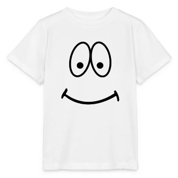 smiley - Stanley/Stella Kinder T-Shirt MINI CREATOR  - Weiß - Vorne - Maike (125cm)