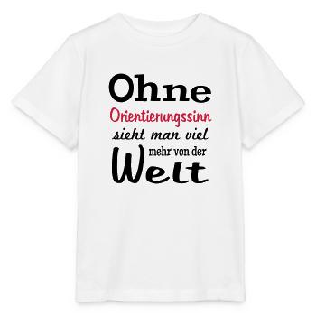 lustige Sprüche Urlaub Orientierungssinn Frauen - Stanley/Stella Kinder T-Shirt MINI CREATOR  - Weiß - Vorne - Maike (125cm)