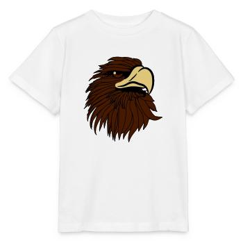 Adler adlerkopf - Stanley/Stella Kinder T-Shirt MINI CREATOR  - Weiß - Vorne - Maike (125cm)