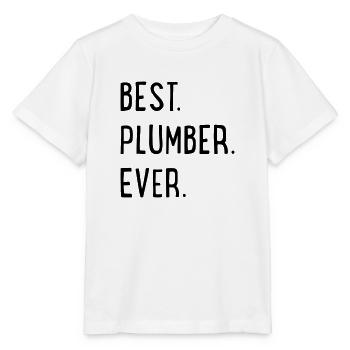 Klempner - Stanley/Stella Kinder T-Shirt MINI CREATOR  - Weiß - Vorne - Maike (125cm)