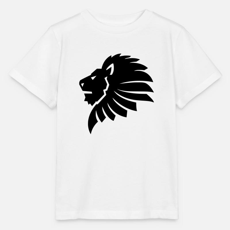 Lion - T-shirt bio MINI CREATOR Stanley/Stella Enfant - blanc