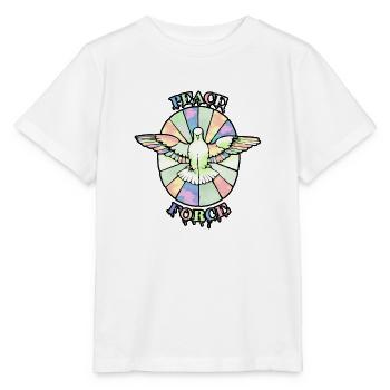 PeaceForce - Stanley/Stella MINI CREATOR Kids’ T-Shirt - white - Front - Maike (125cm)