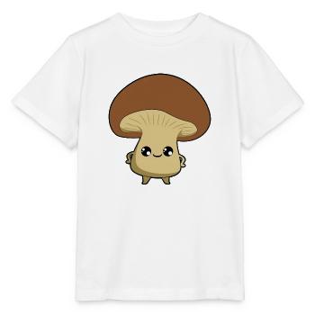 Pilz - Stanley/Stella Kinder T-Shirt MINI CREATOR  - Weiß - Vorne - Maike (125cm)