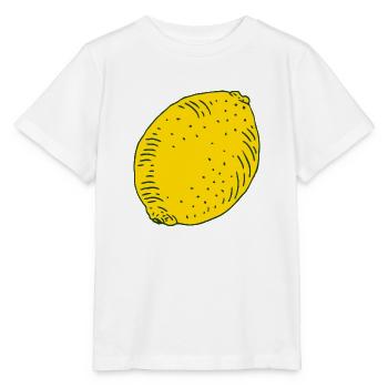 Zitrone - Stanley/Stella Kinder T-Shirt MINI CREATOR  - Weiß - Vorne - Maike (125cm)