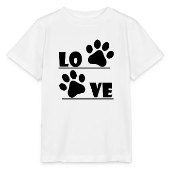 Dog dog - Stanley/Stella MINI CREATOR Kids’ T-Shirt - white - Front - Maike (125cm)
