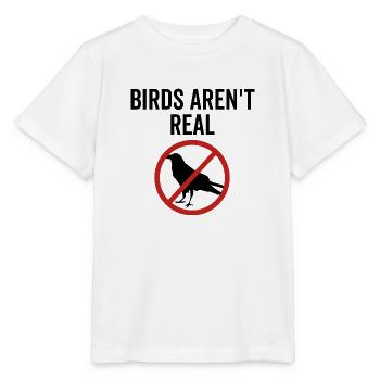 Vögel sind nicht real - Stanley/Stella Kinder T-Shirt MINI CREATOR  - Weiß - Vorne - Maike (125cm)