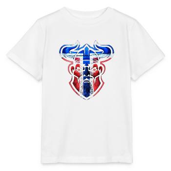 Viking Esports Emblem - Stanley/Stella Kinder T-Shirt MINI CREATOR  - Weiß - Vorne - Maike (125cm)