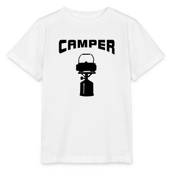 Cuisinière à gaz Camping Camping Tentes Camping Camping - T-shirt bio MINI CREATOR Stanley/Stella Enfant - blanc - Devant - Maike (125cm)