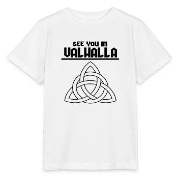 Valhalla - T-shirt bio MINI CREATOR Stanley/Stella Enfant - blanc - Devant - Maike (125cm)