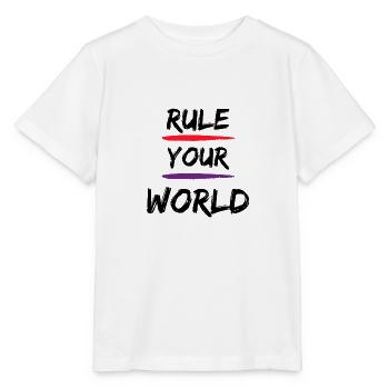 Rule your World - Stanley/Stella Kinder T-Shirt MINI CREATOR  - Weiß - Vorne - Maike (125cm)