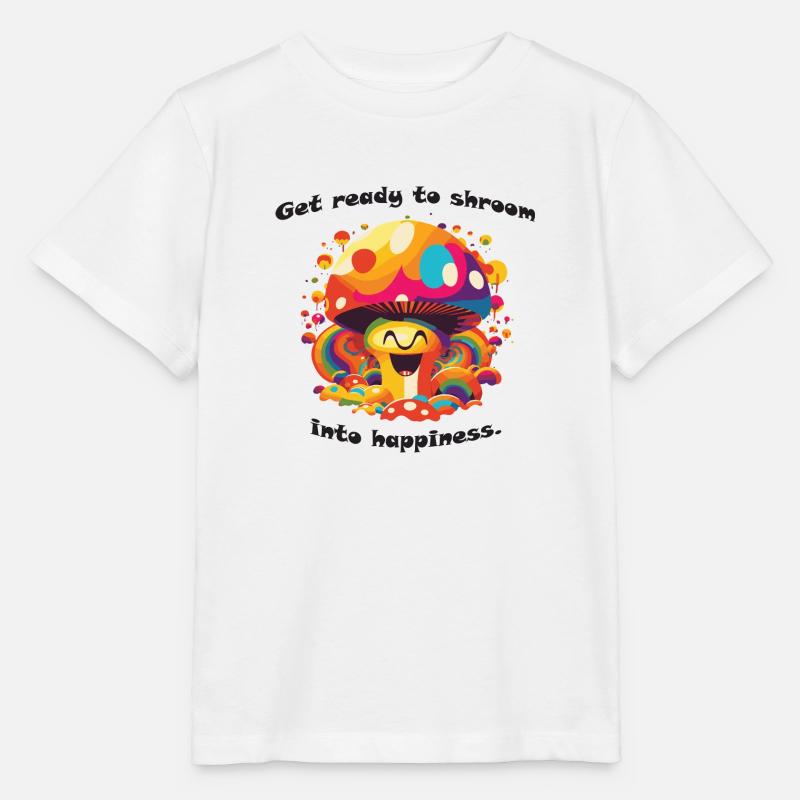 Bonheur - T-shirt bio MINI CREATOR Stanley/Stella Enfant - blanc