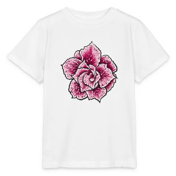 Fleur - T-shirt bio MINI CREATOR Stanley/Stella Enfant - blanc - Devant - Maike (125cm)