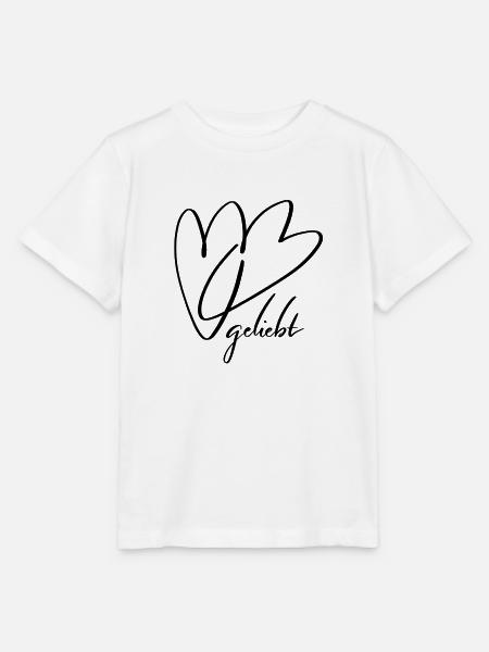 Geliebt - Stanley/Stella Kinder T-Shirt MINI CREATOR - Weiß
