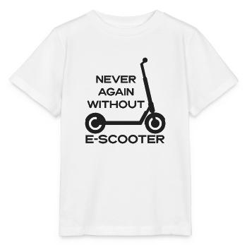E-Scooter Roller Scooter - T-shirt bio MINI CREATOR Stanley/Stella Enfant - blanc - Devant - Maike (125cm)