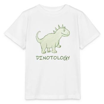 Dinotologie - Stanley/Stella Kinder T-Shirt MINI CREATOR  - Weiß - Vorne - Maike (125cm)