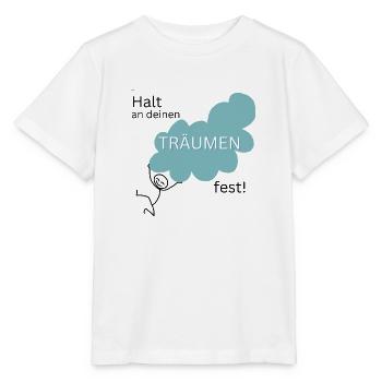 Fliegende Träume - Stanley/Stella Kinder T-Shirt MINI CREATOR  - Weiß - Vorne - Maike (125cm)