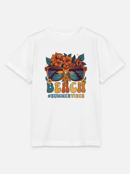 Ferien Am Strand - Stanley/Stella Kinder T-Shirt MINI CREATOR  - Weiß