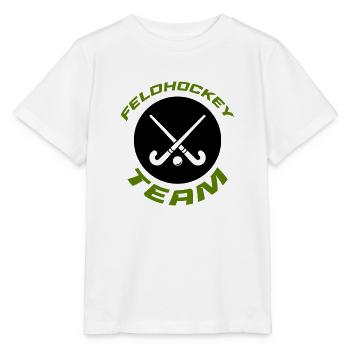 Field Hockey Team - Stanley/Stella MINI CREATOR Kids’ T-Shirt - white - Front - Maike (125cm)