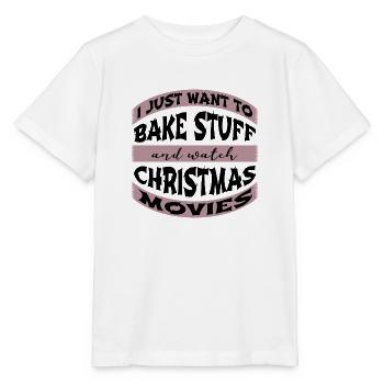 awesome christmas present baker gift idea birthday - Stanley/Stella MINI CREATOR Kids’ T-Shirt - white - Front - Maike (125cm)