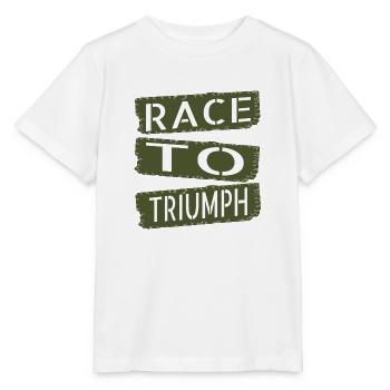 Betting Jockey Geek Adventure Vibrant Racehorse - Stanley/Stella MINI CREATOR Kids’ T-Shirt - white - Front - Maike (125cm)