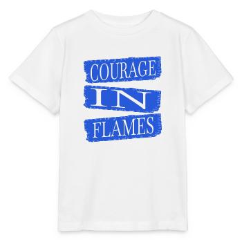 Anniversaire de bravoure de la protection contre l’incendie - T-shirt bio MINI CREATOR Stanley/Stella Enfant - blanc - Devant - Maike (125cm)