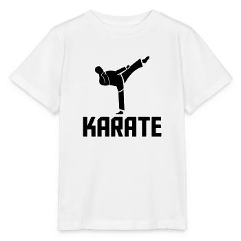 karate - Stanley/Stella MINI CREATOR Kids’ T-Shirt - white - Front - Maike (125cm)