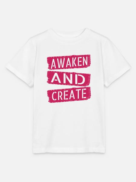 fostering creativity innovative ideas - Stanley/Stella Kinder T-Shirt MINI CREATOR  - Weiß