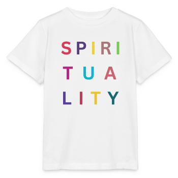 S P I R I T U A L I T Y - Stanley/Stella Kinder T-Shirt MINI CREATOR  - Weiß - Vorne - Maike (125cm)