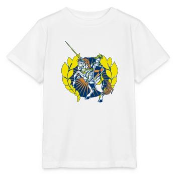 Ritter2 - Stanley/Stella Kinder T-Shirt MINI CREATOR  - Weiß - Vorne - Maike (125cm)