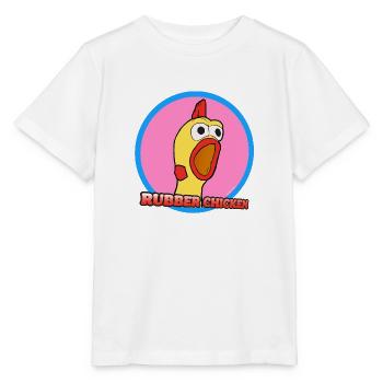 Screaming Rubber Chicken - Stanley/Stella MINI CREATOR Kids’ T-Shirt - white - Front - Maike (125cm)
