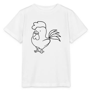 Hahn - Stanley/Stella Kinder T-Shirt MINI CREATOR  - Weiß - Vorne - Maike (125cm)