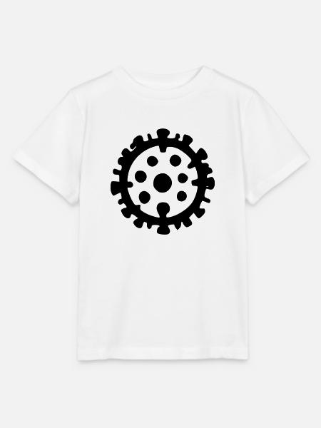 Virus - Stanley/Stella Kinder T-Shirt MINI CREATOR  - Weiß
