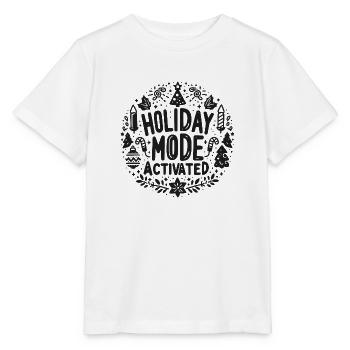 Holiday Mode Activated - Stanley/Stella MINI CREATOR Kids’ T-Shirt - white - Front - Maike (125cm)