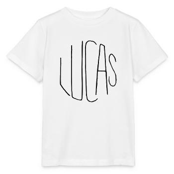 Lucas - T-shirt bio MINI CREATOR Stanley/Stella Enfant - blanc - Devant - Maike (125cm)