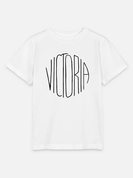 Victoria - Stanley/Stella Kinder T-Shirt MINI CREATOR  - Weiß