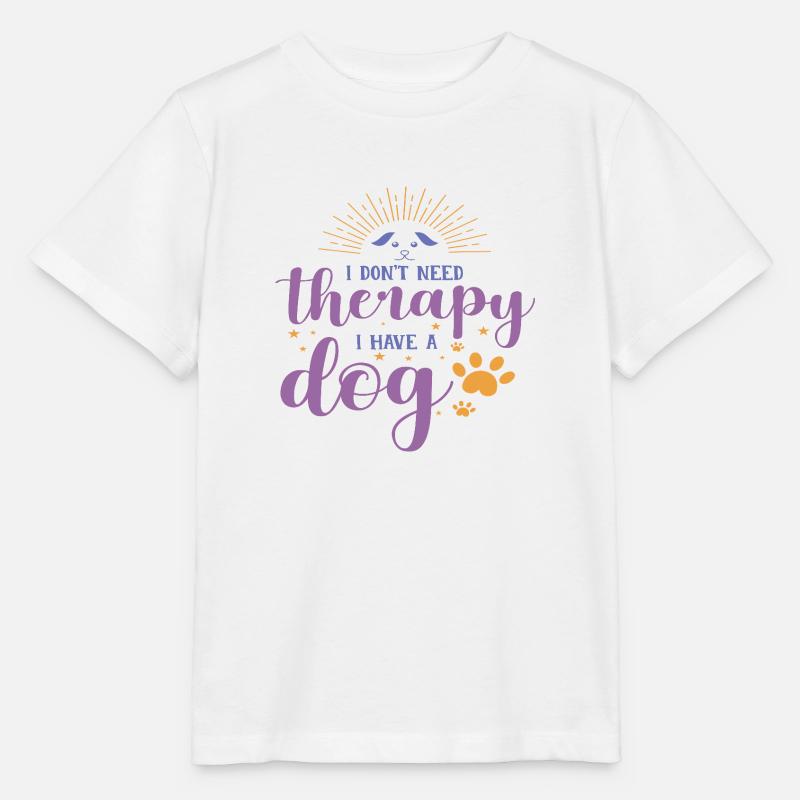 No Therapy - Stanley/Stella Kinder T-Shirt MINI CREATOR - Weiß