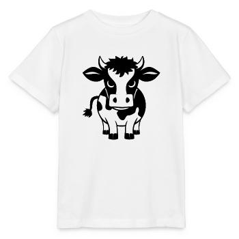 Sassy Cow - Stanley/Stella MINI CREATOR Kids’ T-Shirt - white - Front - Maike (125cm)
