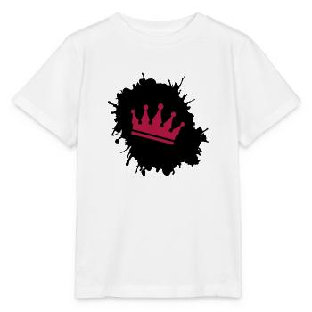Blobs Crown - Stanley/Stella MINI CREATOR Kids’ T-Shirt - white - Front - Maike (125cm)
