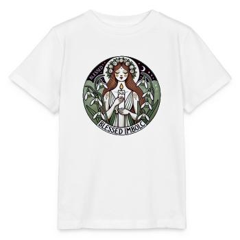 Imbolc Pagan Sabbat Art - T-shirt bio MINI CREATOR Stanley/Stella Enfant - blanc - Devant - Maike (125cm)