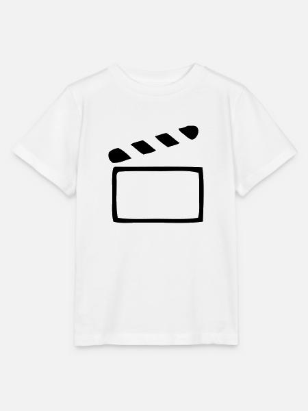 Filmklappe - Kino - Regie - Stanley/Stella Kinder T-Shirt MINI CREATOR  - Weiß