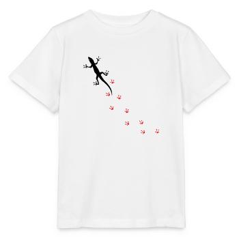 Gecko - Stanley/Stella Kinder T-Shirt MINI CREATOR  - Weiß - Vorne - Maike (125cm)