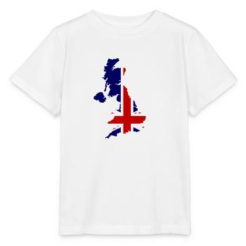 UK / United Kingdom - T-shirt bio MINI CREATOR Stanley/Stella Enfant - blanc - Devant - Maike (125cm)