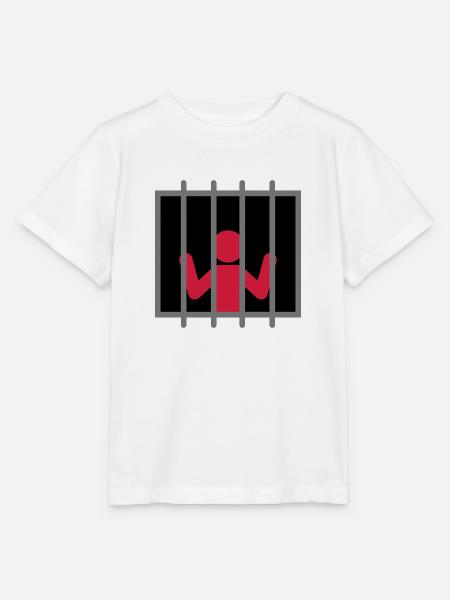 Captive Man - Stanley/Stella Kinder T-Shirt MINI CREATOR  - Weiß