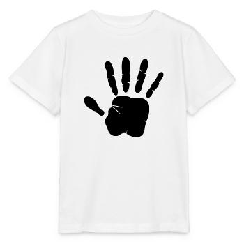 hand - Stanley/Stella Kinder T-Shirt MINI CREATOR  - Weiß - Vorne - Maike (125cm)